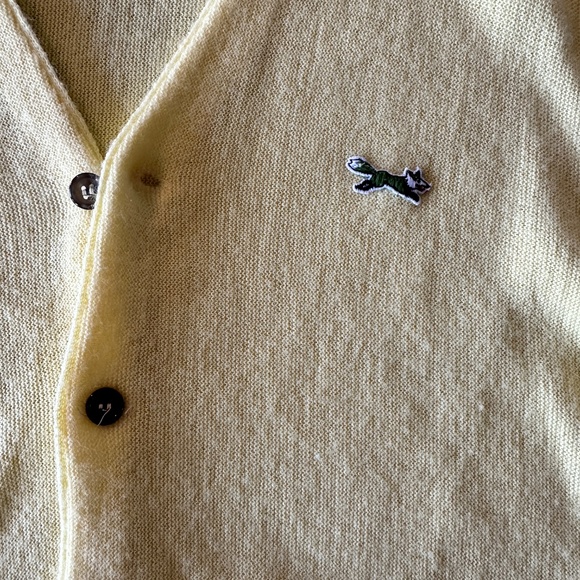The Fox Sweater by JCPenney Vintage Cardigan – L (Yellow) - Picture 2 of 3
